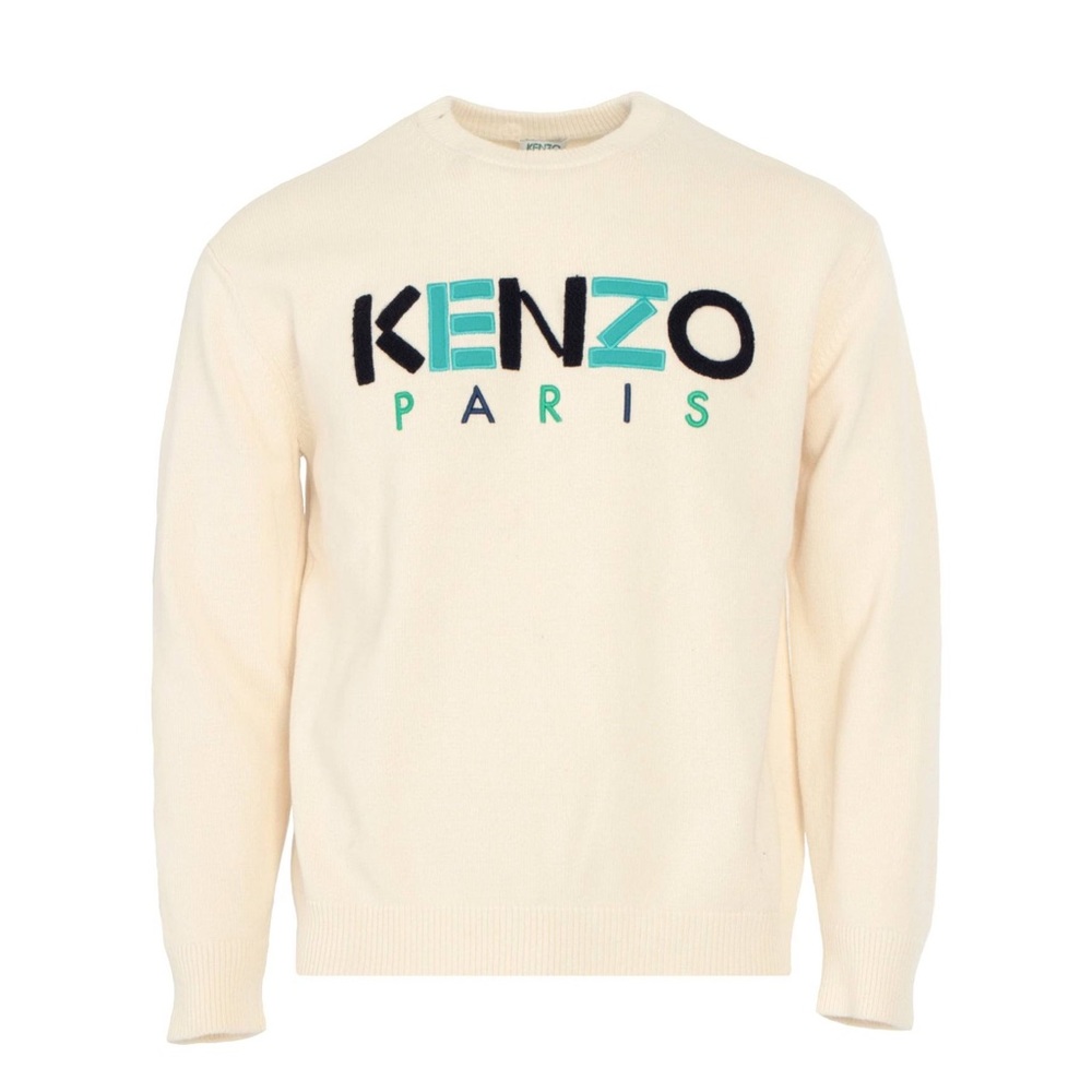 NWT🐯KENZO🐯 Paris Embroidered Logo Crewneck Sweater